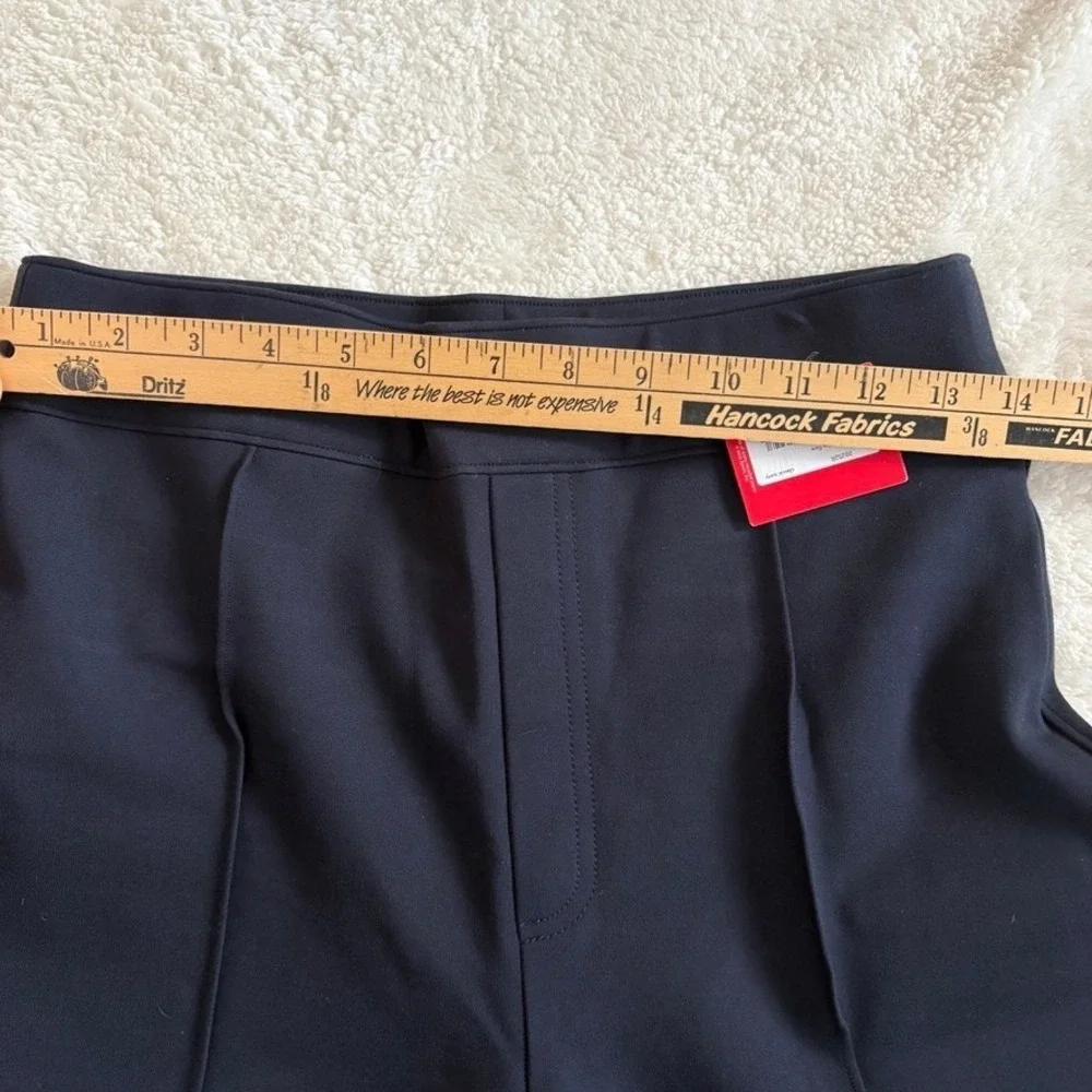 NWT SPANX PerfectFit Ponte Flare Pant Women's M Classic Navy Slimming Workwear - Picture 8 of 11